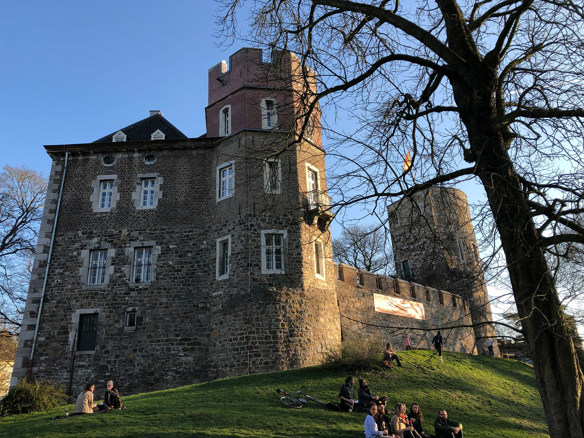 Blick auf Burg Frankenberg